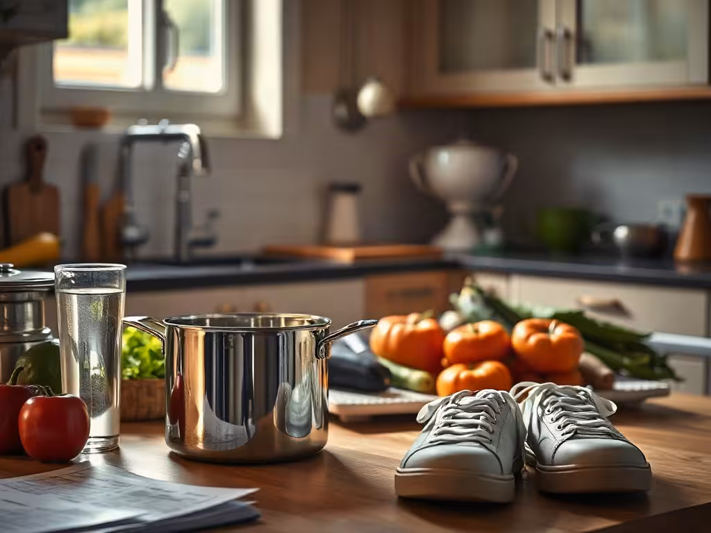 Complément minceur intégré à une hygiène de vie associant alimentation équilibrée et activité physique.