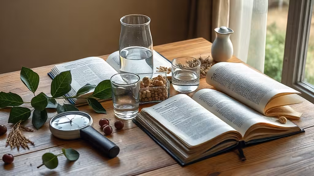 Meilleurs compléments pour la tension artérielle présentés avec plantes, pilulier et tensiomètre domestique.
