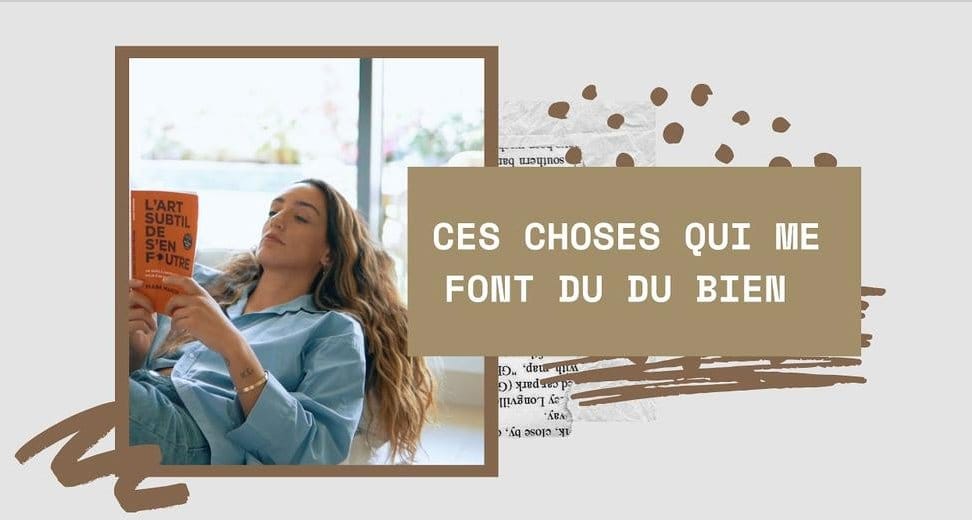 Trois nouvelles choses qui me font du bien