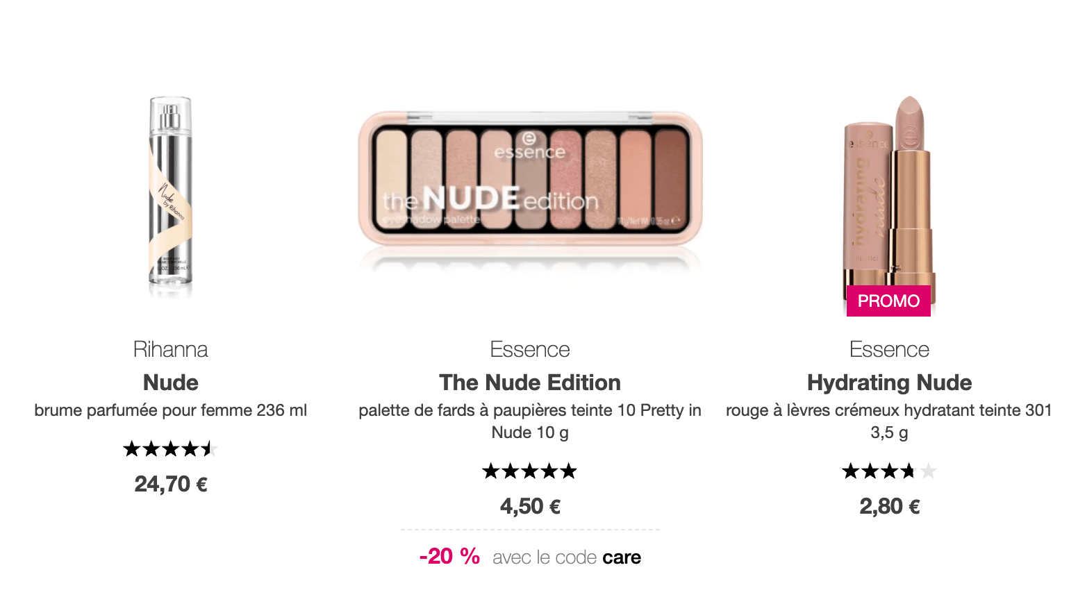 Rihanna Nude Code Promo