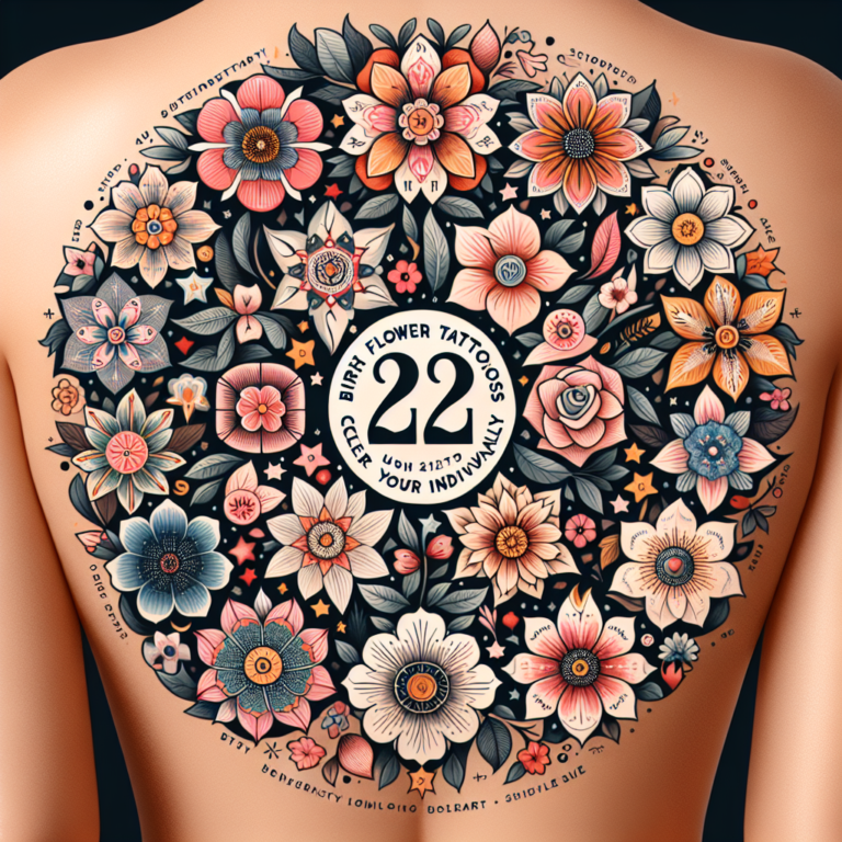 22 Birth Flower Tattoos to Celebrate You