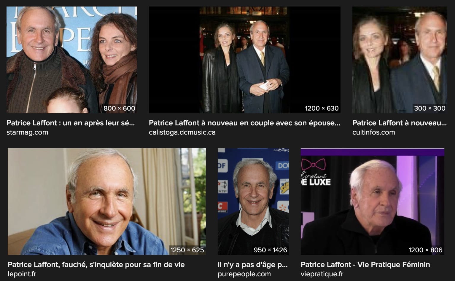 patrice laffont vie privée
